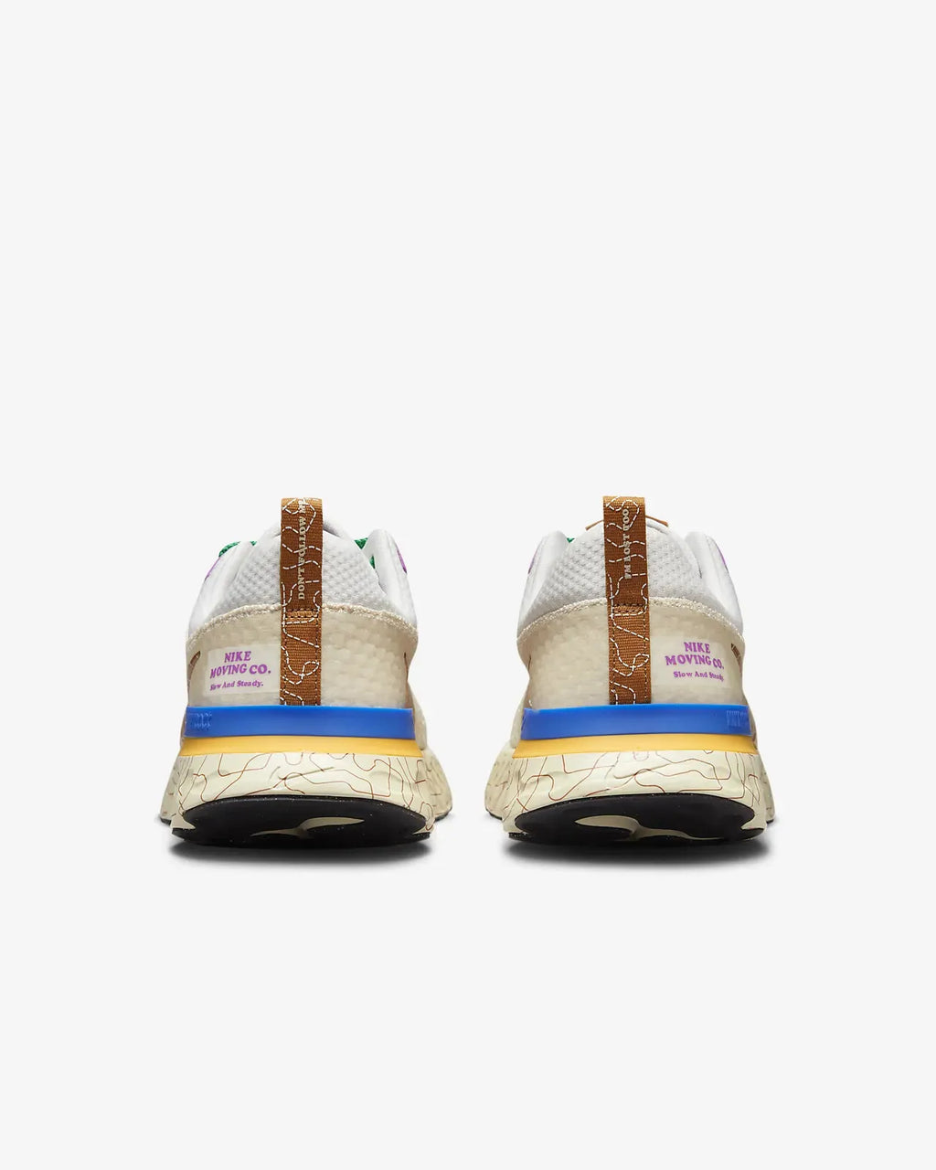 Nike React Infinity Run Flyknit 3 Premium Moving Company Phantom Oatmeal Citron
