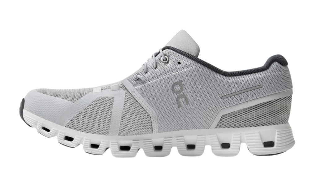 On Cloud 5 Trainers Glacier White