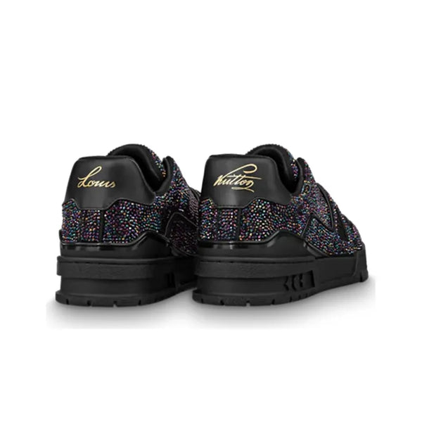 Louis Vuitton Trainer Crystal  – Black